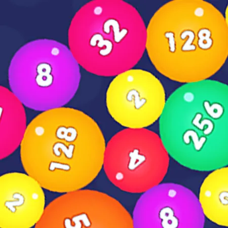 Bubble Merge 2048
